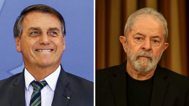 PESQUISA APONTA 50% A 50% BOLSONARO E LULA E PETISTAS SE APAVORAM