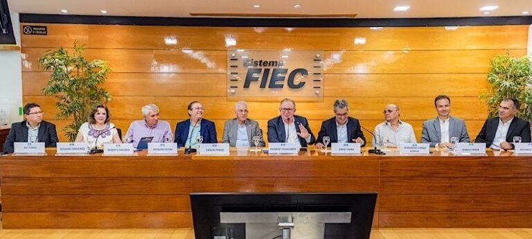 CENÁRIO DA EXPORTAÇÃO CEARENSE É TEMA ENTRE OS PRESIDENTES DA FIEC E DA APEX BRASIL