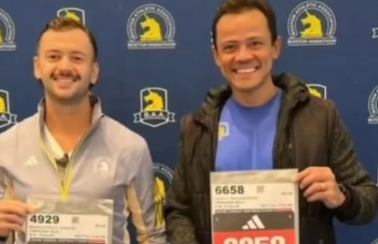 ROMEIRINHO E FORTALEZENSE PARTICIPARAM DA MARATONA DE BOSTON 2023 E FIZERAM BONITO