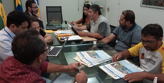 PROCURADORIA DE JUAZEIRO SE REÚNE COM REPRESENTANTES DO SINDICATO DOS SERVIDORES MUNICIPAIS