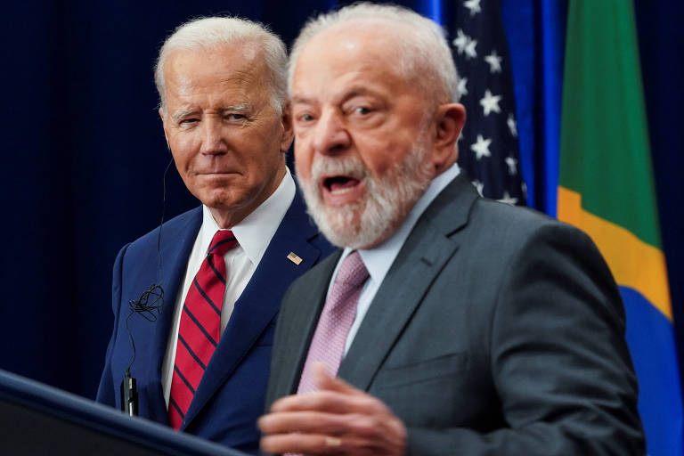 NA ÂNSIAPELO PODER, BIDEN E LULA MOSTRAM QUE NÃO TÊM MEDO DO RIDÍCULO