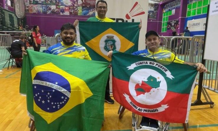 DUPLA VARZEALEGRENSE TEM GRANDE ATUAÇÃO NO VI CAMPEONATO SULAMERICANO DE PARABADMINTON