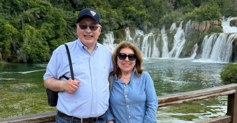GERARDO RECKTENWALD E CARMINHA EM TOUR PELA CROÁCIA