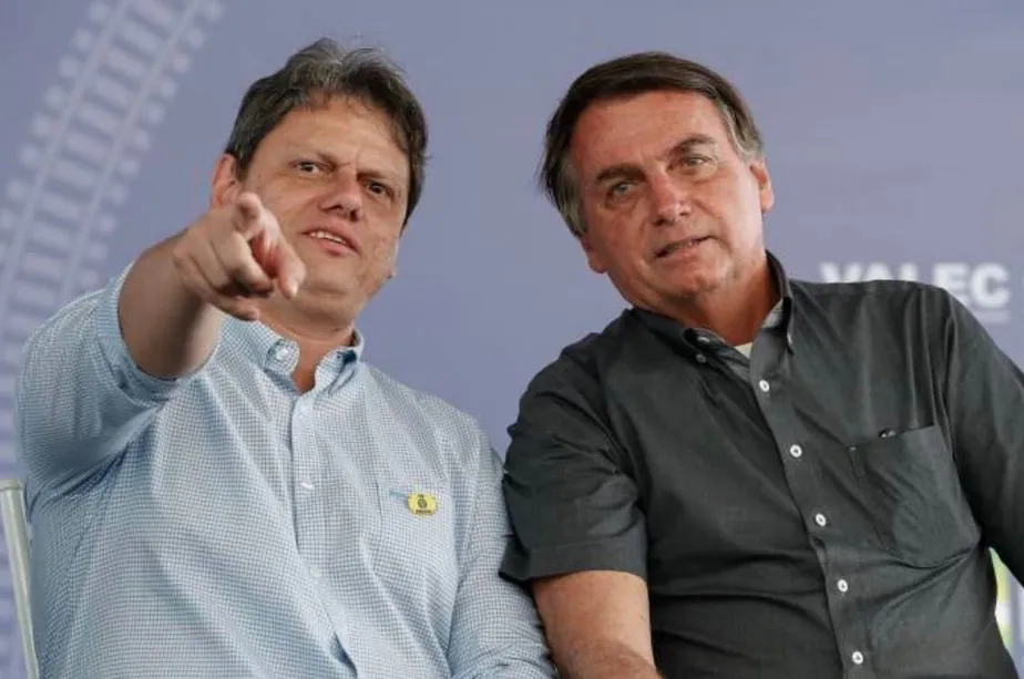 BOLSONARO EXIBE RESISTÊNCIA EM INDICAR TARCÍSIO E PREOCUPA PARTIDOS ALIADOS