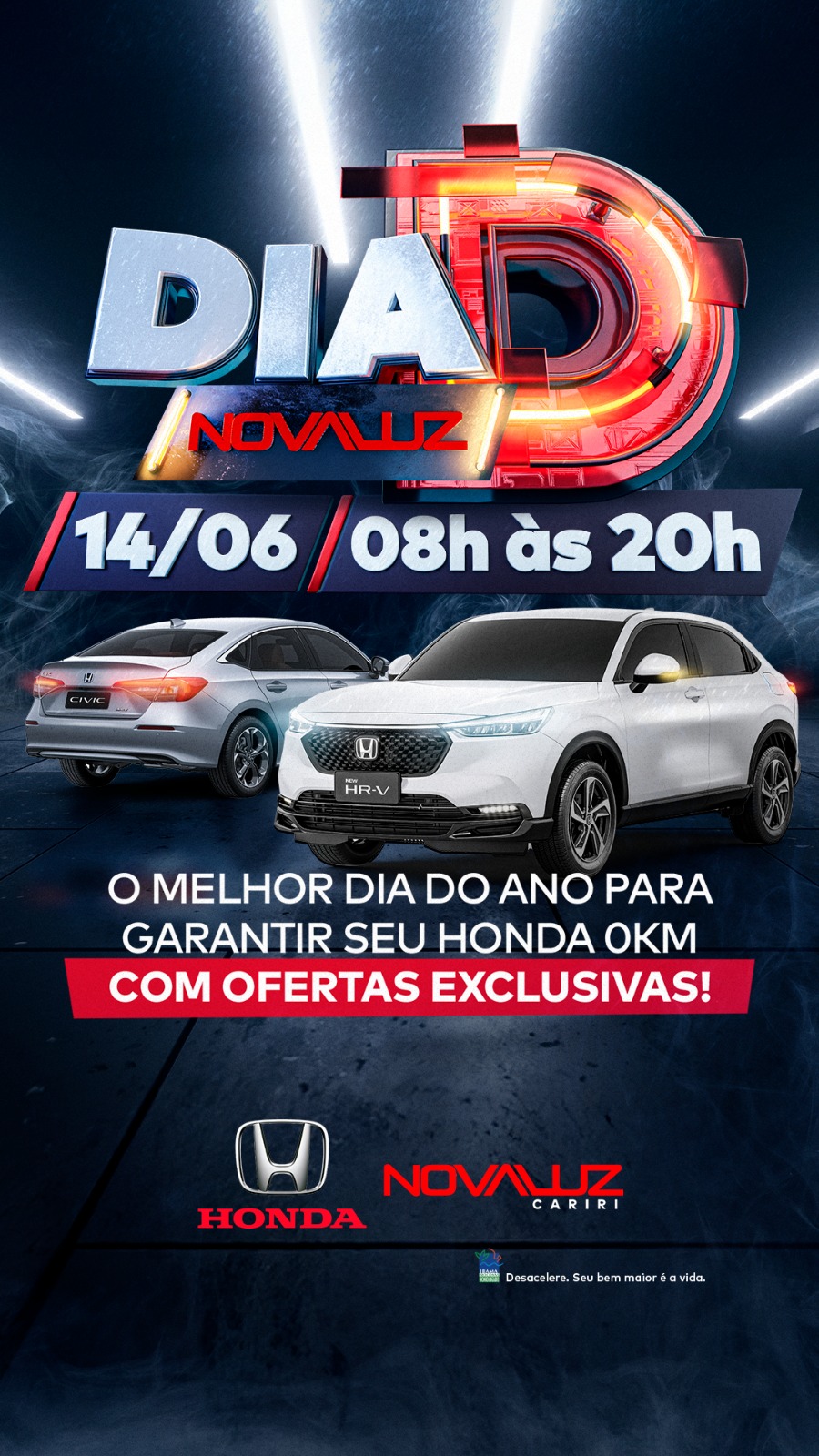 NESTE SÁBADO VAI TER O “DIA D” NA NOVA TERRA LUZ(HONDA). IMPERDÍVEL!!!!!!