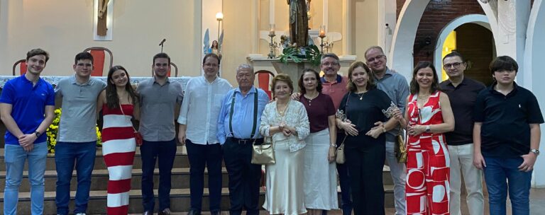 HUMBERTO MENDONÇA E ETINHA COMEMORARAM EM FORTAL AS BODAS DE DIAMANTES
