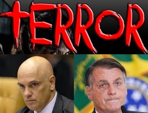 DEPOIS DA CENSURA AO HUMOR, MORAES E BOLSONARO LANÇAM UM FILME DE TERROR