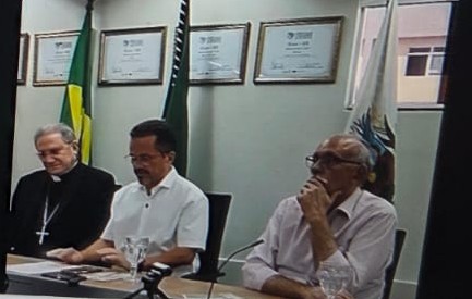 PREFEITO ANDRÉ BARRETO ENCHEU DE ALEGRIA OS CATÓLICOS DE TODO OS BRASIL