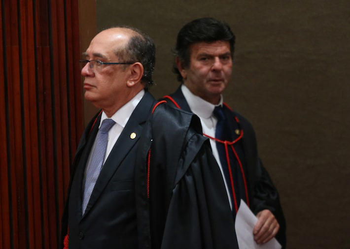 “PSICOPATIA,” “CAPANGAS” E “FIGURA MANENTÁVEL”: EM NOVA BRIGA, GILMAR MENDES ATACA FUX