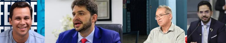 DAVI MACEDO, FELIPE VASQUES, GUILHERME LANDIM E ZÉ AILTON JÁ PODEM PREPARAR O TERNO DE POSSE DA ALECE