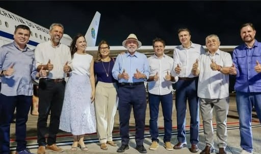 LULA DESDE ONTEM À NOITE JÁ SE ENCONTRA EM SOLO CEARENSE