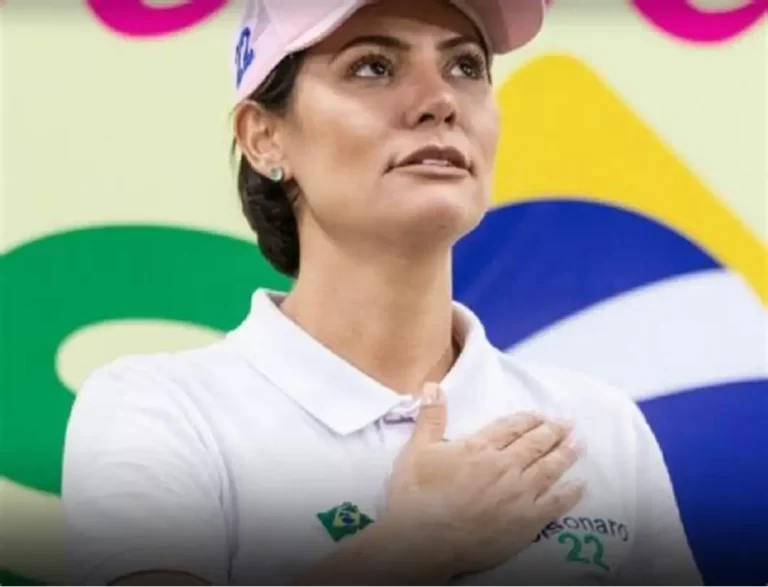 MICHELLE BOLSONARO DESQUALIFICA APOIO A CIRO GOMES E SE DIZ DESCONFORTÁVEL COM SITUAÇÃO