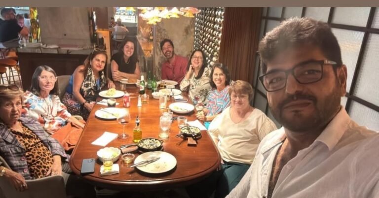 FAMILIES NORÕES/COELHO/STUDART EM ORAÇÕES NA BASÍLICA DO “PAI ETERNO” EM GOIÁS