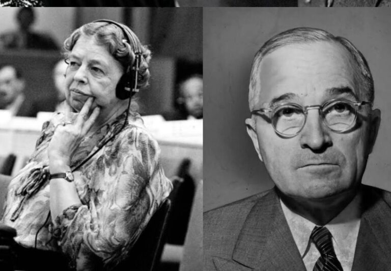 AS PALAVRAS DE ELEANOR ROOSEVELT QUANDO TRUMAN LANÇOU A BOMBA ATÔMICA FORAM PIORES DO QUE A MORTE