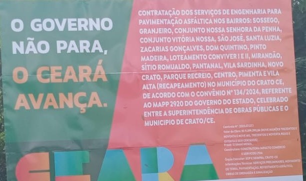 NADA DEMAIS! RUAS DO CRATO PREJUDICADAS PELAS CHUVAS, SERÃO RECUPERADAS