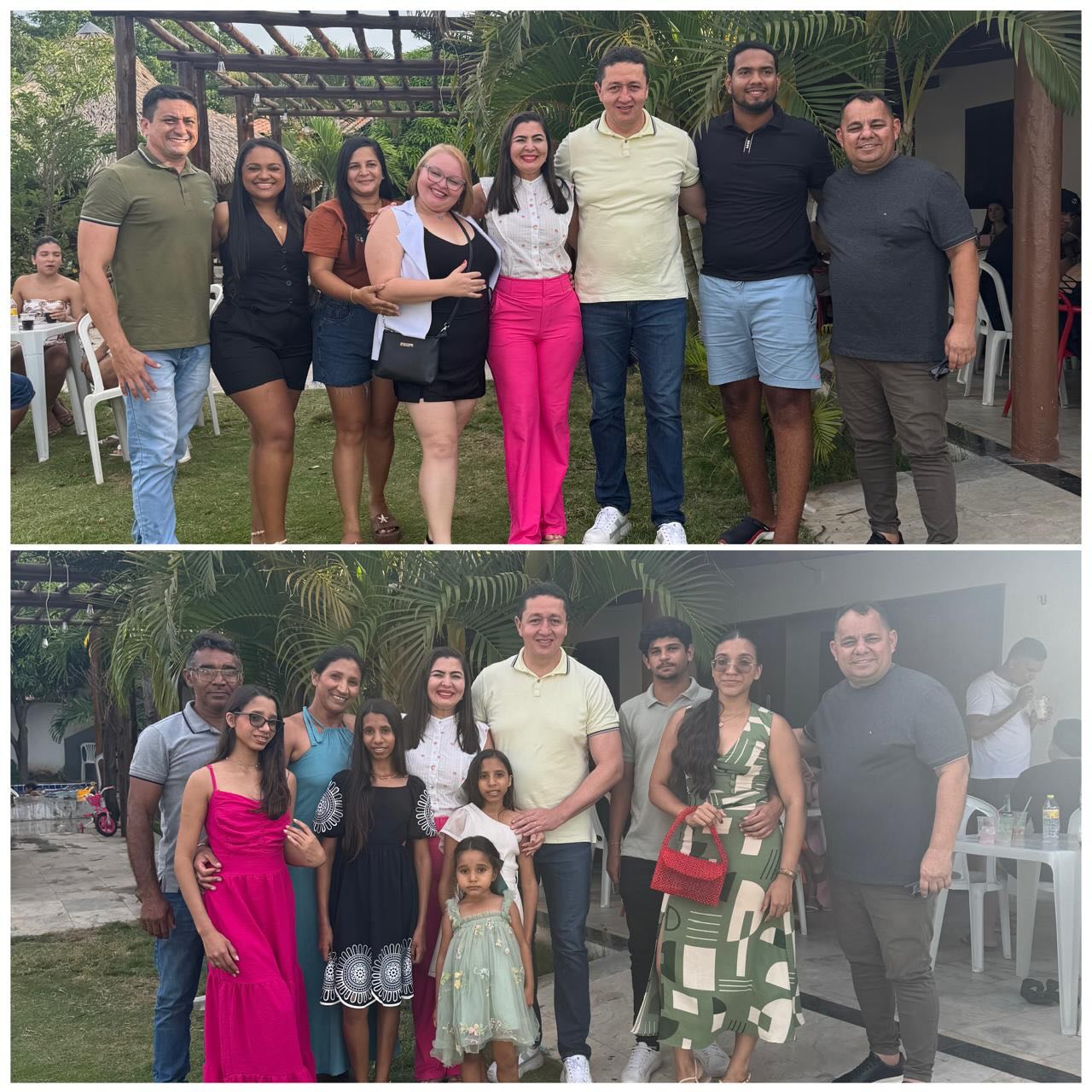 GLÊDSON BEZERRA E SANDRINHA FORAM CANTAR EM OUTRA FREGUESIA. SEI NÃO…