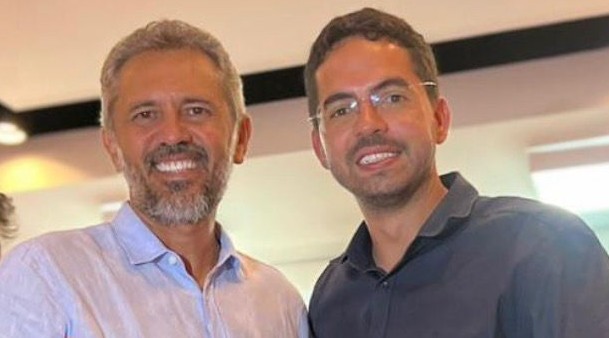 DAVI DE RAIMUNDÃO CICERONEOU GOVERNADOR ELMANO EM SUA VISITA AO CARIRI