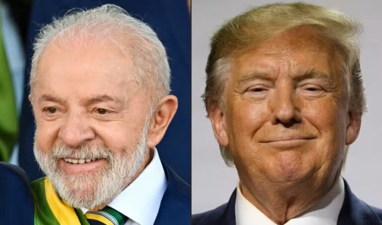 LULA E TRUMP SE ENCONTRARAM HOJE PELA MANHÃ E AGORA ESTÃO ALMOÇANDO