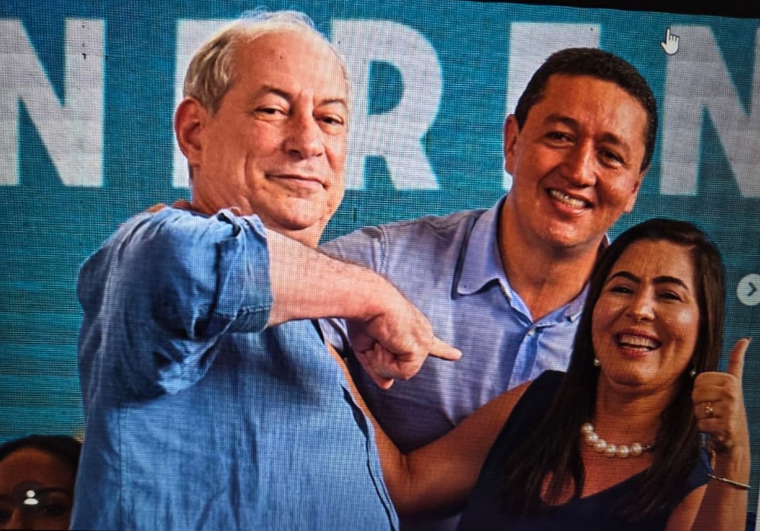 GLEDSON BEZERRA E SANDRINHA REAFIRMAM COMPLETO ALINHAMENTO COM CIRO GOMES