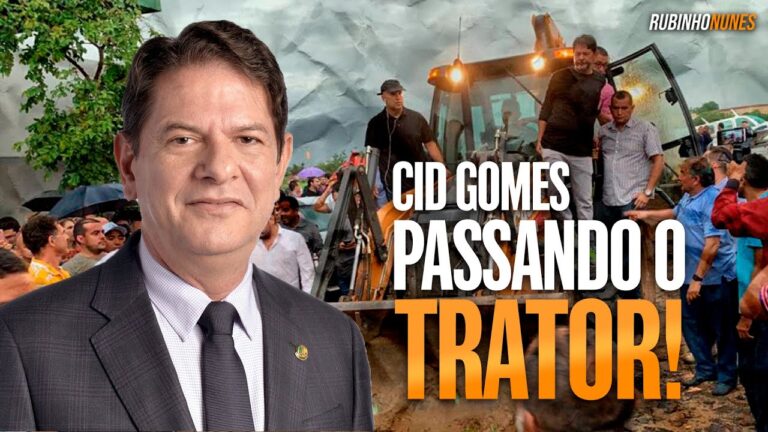 O TRATOR CID GOMES SÓ FALTA SER LIGADO PARA TRATORAR TUDO