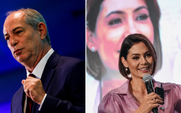 MICHELLE BOLSONARO EM NOVO “BIS” DIZ NÃO A CIRO GOMES E PROMETE FALAR A RAZÃO EM BREVE