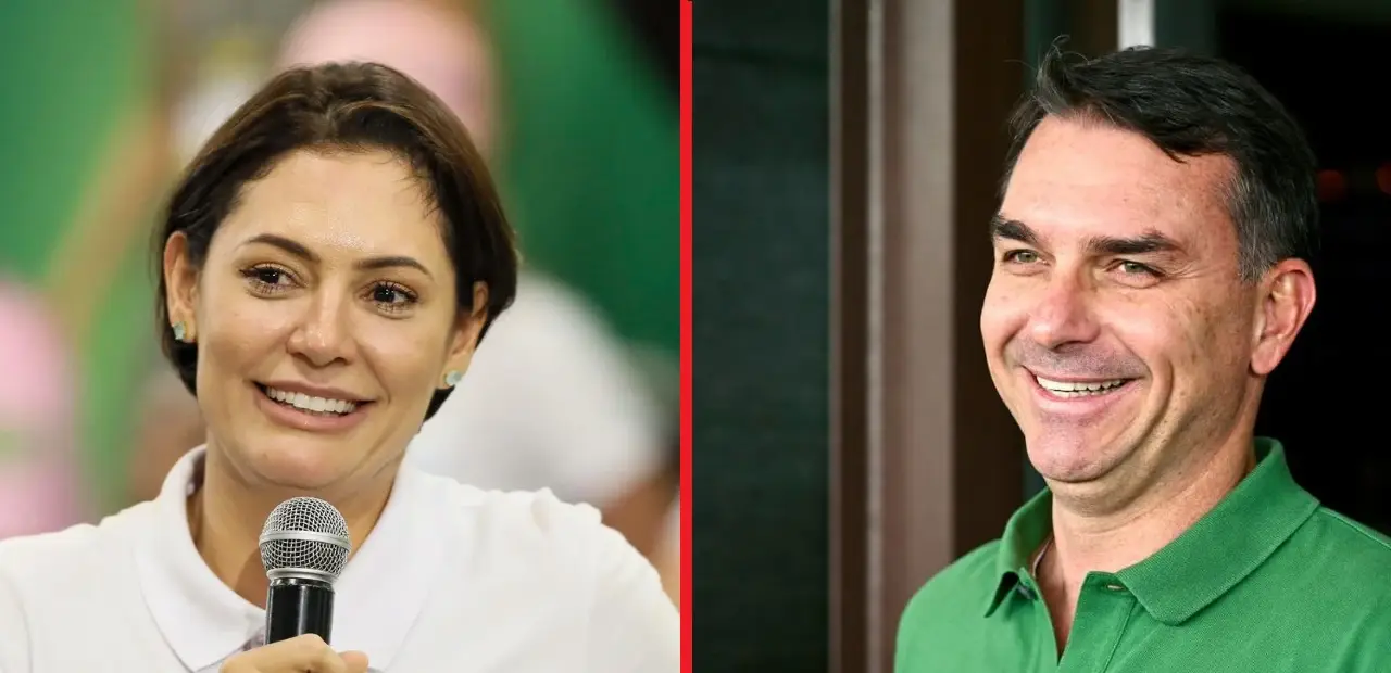 VISITA DE FLÁVIO E MICHELLE BOLSONARO AO CEARÁ ESTÁ PROVOCANDO TRANSTORNO