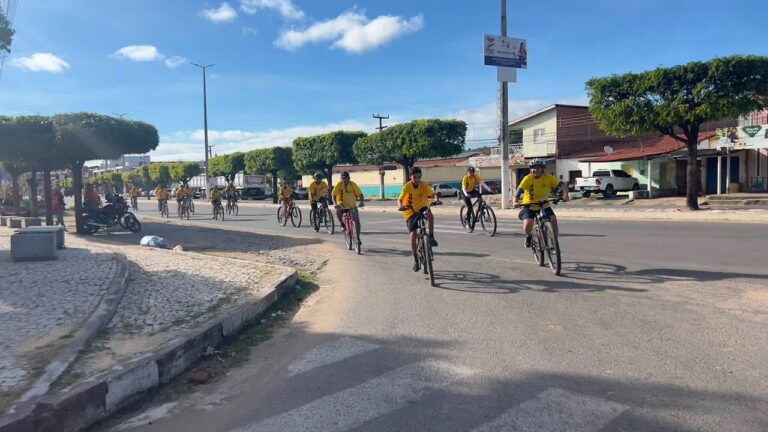 CICLOSESC MOVIMENTA VARZEA ALEGRE COM PASSEIO CICLÍSTICO E INCENTIVO À QUALIDADE DE VIDA