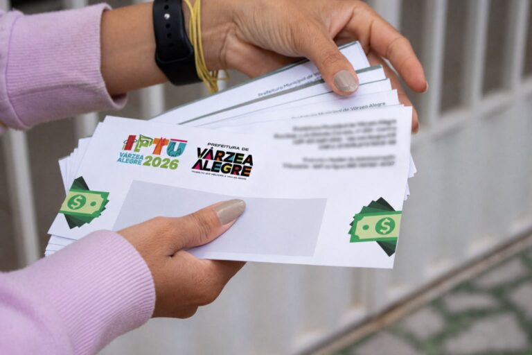 DESCONTO DE 20% E SORTEIOS DE R$ 30 MIL EM PRÊMIOS PARA PAGADORES DO IPTU EM VÁRZEA ALEGRE