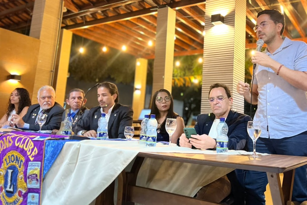 POSSE DE RONALD ALENCAR NA PRESIDÊNCIA DO LIONS CLUBE DO CRATO FOI SUCESSO