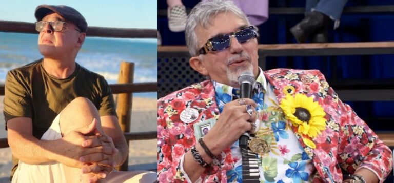 TIAGO ARARIPE E O BREGA STAR FALCÃO NUM ENCONTRO FORA DO QUADRADO