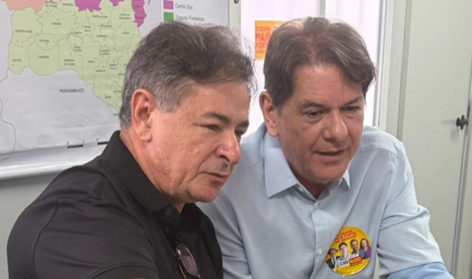 CID GOMES, LUIZIANNE LINS E ELMANO AVANÇAM E FECHAM APOIO DE VÁRZEA ALEGRE POR COMPLETO