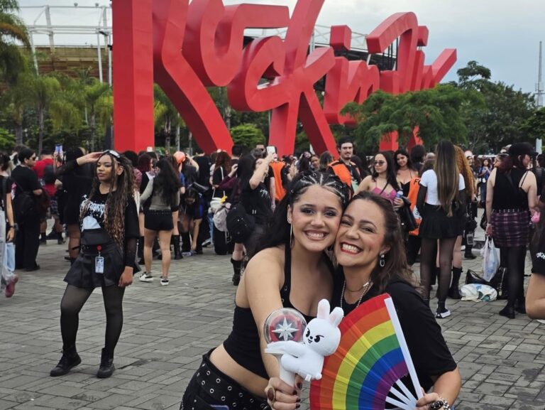 JORNALISTA RAQUEL OLIVEIRA REALIZA O SONHO DE CURTIR O ROCK IN RIO