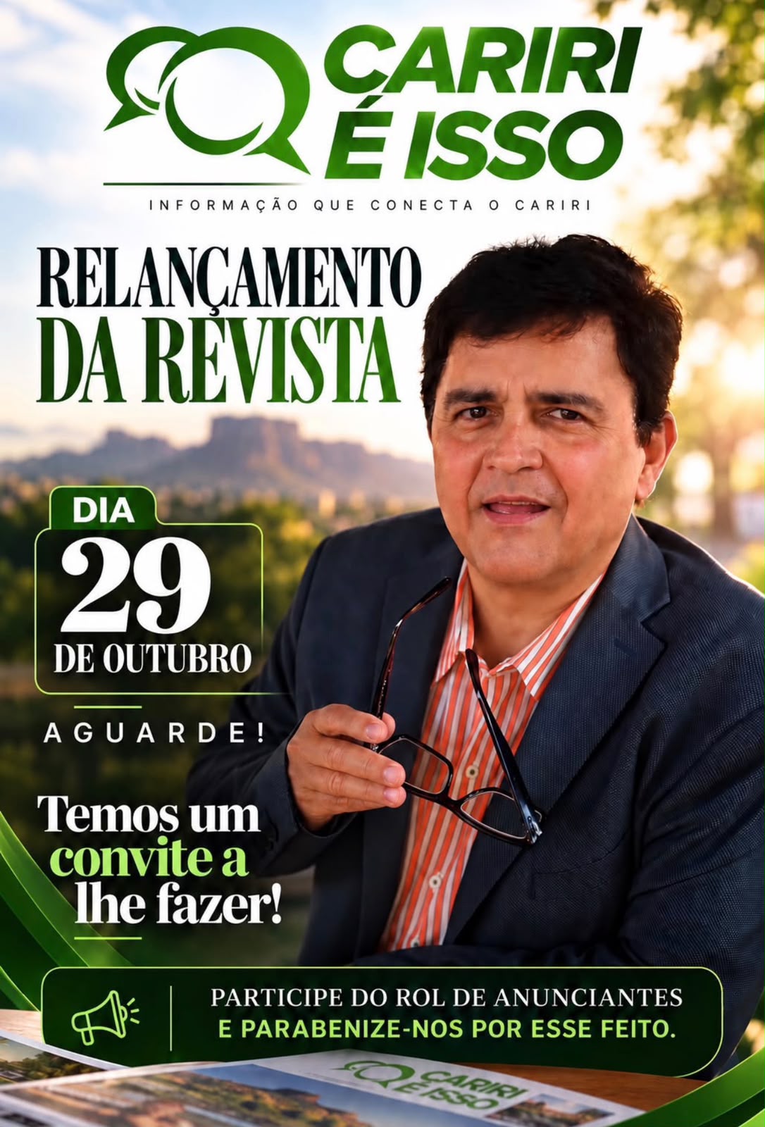 O CARIRIEISSO DEU UMA PAUSA, MAS O COLUNISTA NÃO PERDEU O REBOLADO!