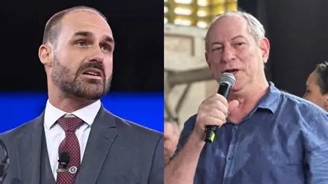 EDUARDO BOLSONARO DECLARA QUE CIRO GOMES GOMES É O SEU ´´PREFERÊ´´ NO CEARÁ