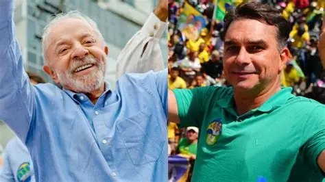 PESQUISA DESTA SEXTA-FEIRA PÕE LULA À FRENTE DE FLÁVIO BOLSONARO NA DISPUTA DO 2º TURNO